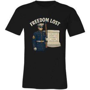 FREEDOM LOST, UNKNOWN SOLDIER - 3001C Bella + Canvas Unisex Jersey Short-Sleeve T-Shirt