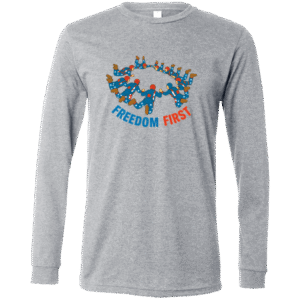 SKY DIVERS -3501 Bella + Canvas Men's LS T-Shirt