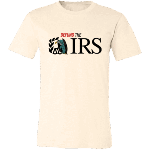 Defund the IRS -3001C Bella + Canvas Unisex Jersey Short-Sleeve T-Shirt