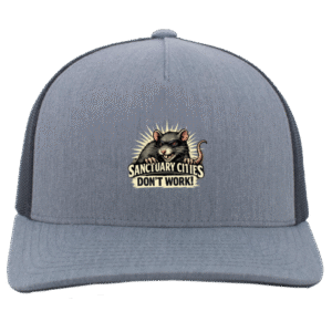 105C 5-Panel Trucker Snapback Cap