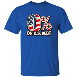 0 % ON U.S. DEBT!